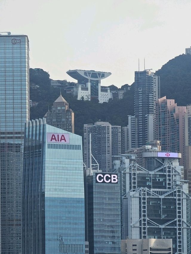 日與夜的景色都同樣令人沉醉的維多利亞港