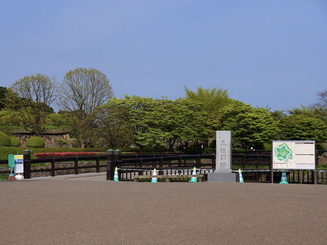 🌸 Walking Through History: A Peaceful Stroll at Goryōkaku Park