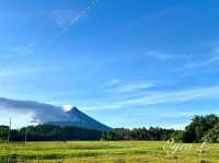 Cone shape Mayon Volcano
