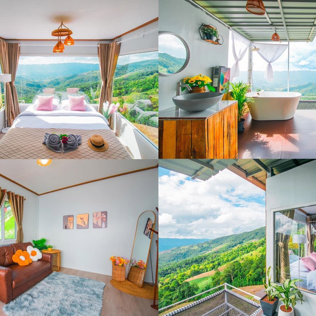 ฤดูสีเขียวเที่ยวเชียงรายกับที่พักวิวภูเขาสุดอลัง