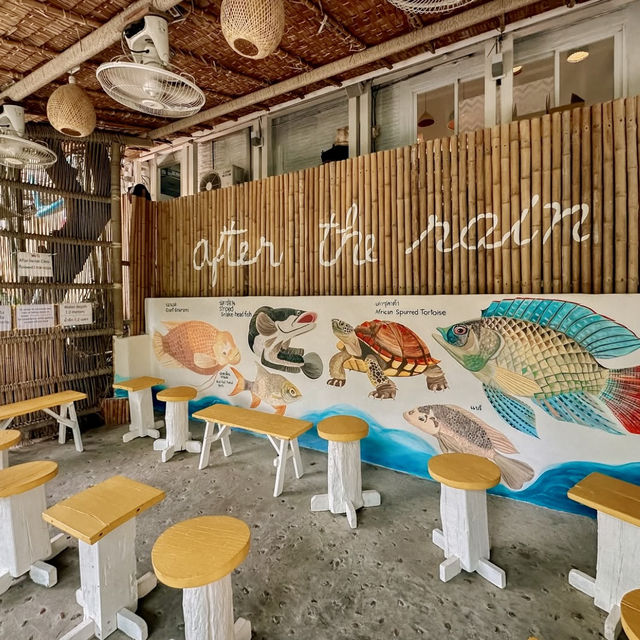 水上ボートで行く癒しの森カフェ｜After the Rainで過ごす贅沢時間🇹🇭