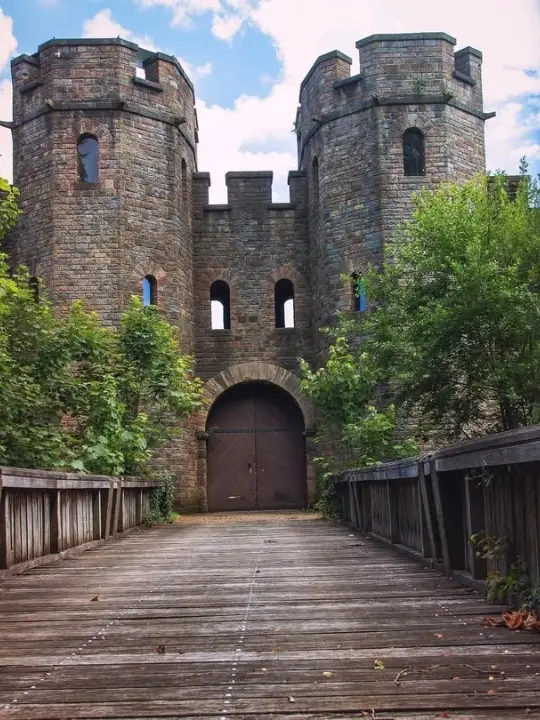 It's great to step back in time in this castle, Getting up to the top of the tower was challenging