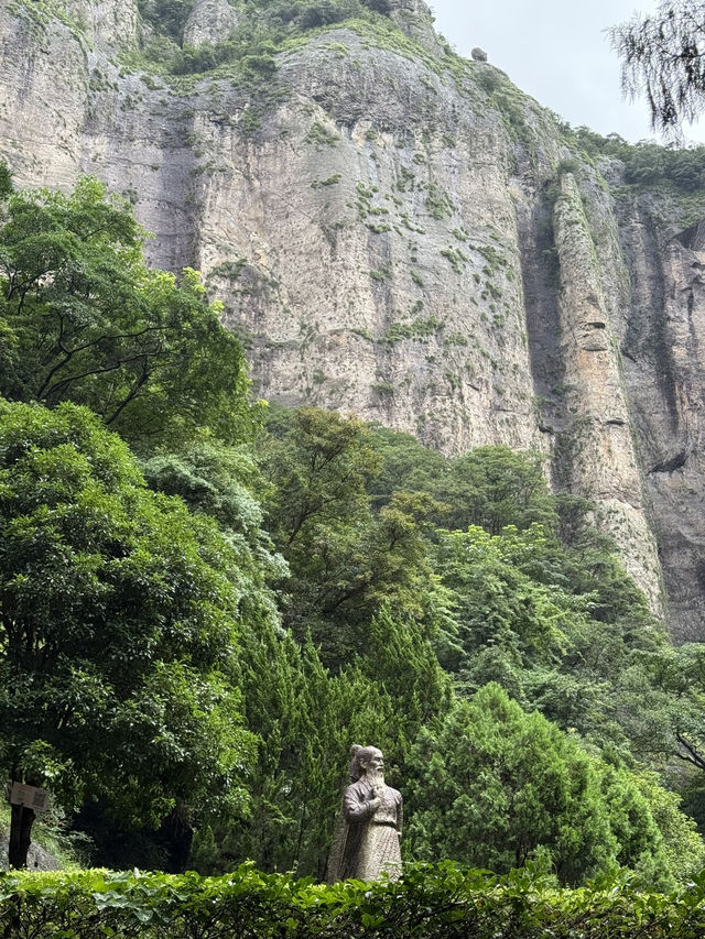 雁蕩山的大龍湫 值得一去