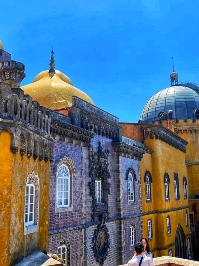 🏰 Pena Palace: A Fairytale Floating Above the Clouds 