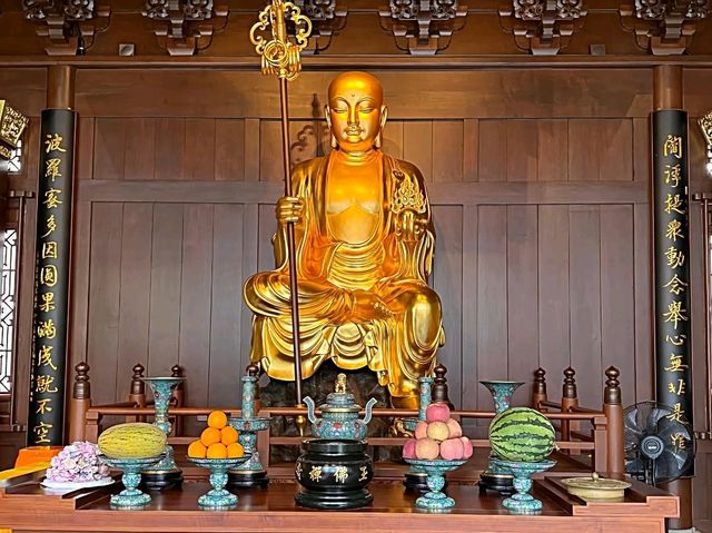The Deities inside the Temple