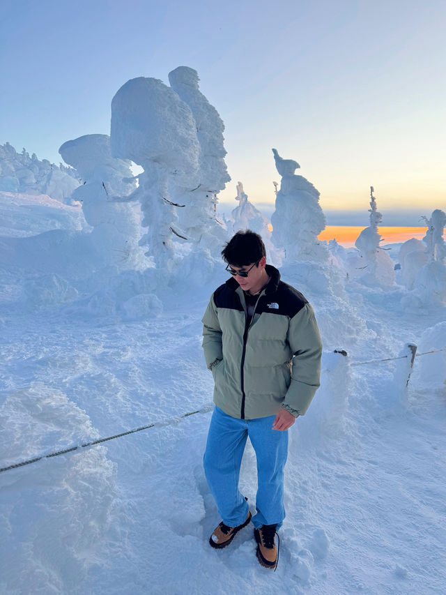 Zao onsen ski resort 
