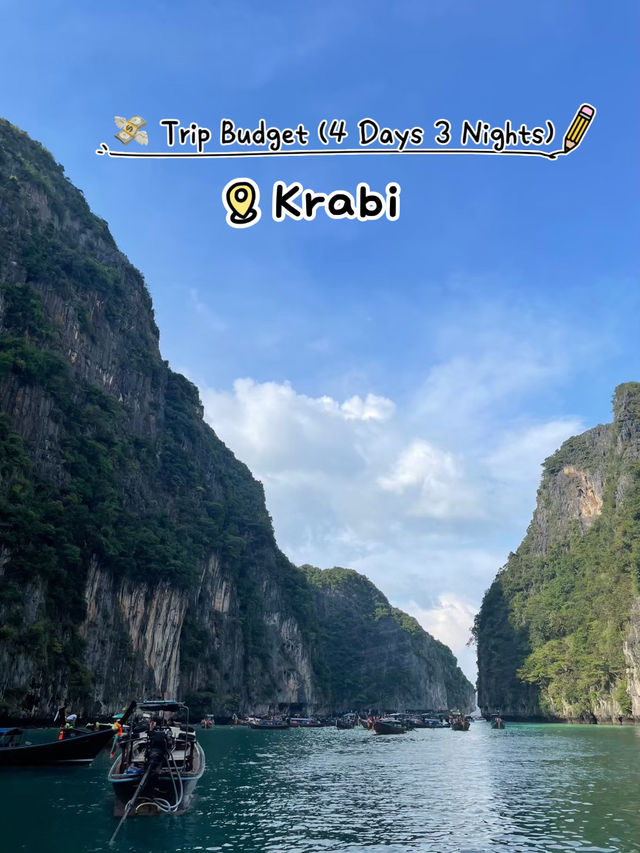 💸 Krabi Trip Budget (4 Days 3 Nights)