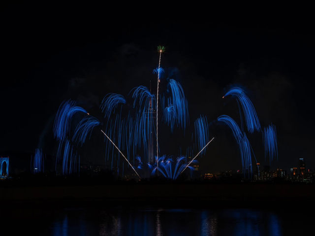 Tower Shines Bright✨  Austria's Pyrotechnic Symphony Over Macau