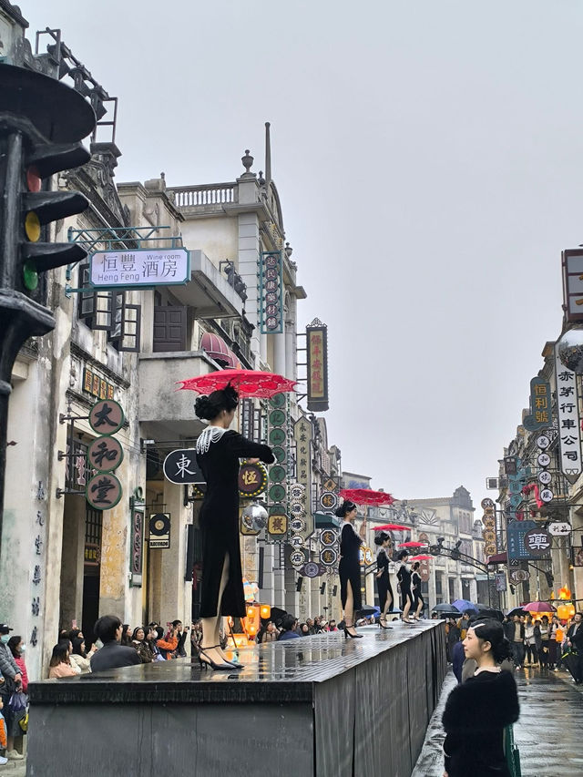 廣東景點分享 千古情人文茶馆 江門赤坎古鎮
