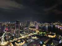 前海華僑城瑞吉酒店頂層夜色分享