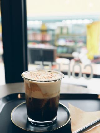 Кафе с соленым кофе, A Cup of Good в Хэбанчоне.