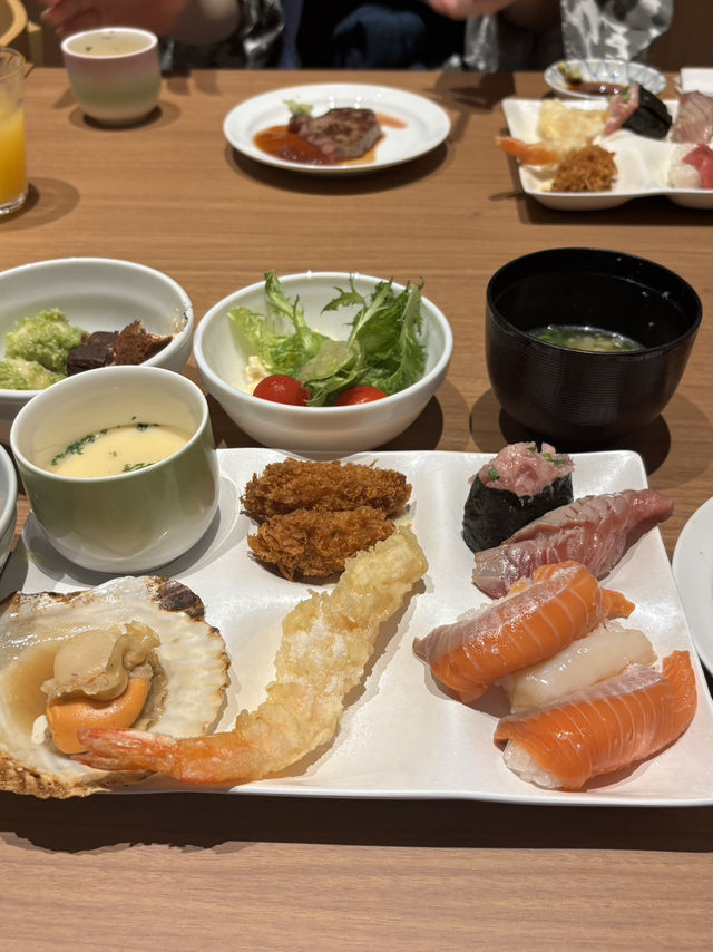 海鮮バイキングが魅力の宿