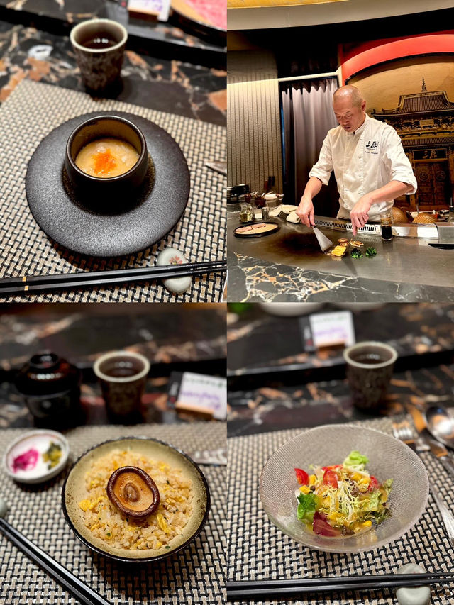 2025米芝蓮推薦🌟|日籍主廚主理👨🏻‍🍳 高質鐵板燒❤️