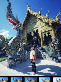 วัดสีน้ำเงินแห่งเชียงราย — ร่องเสือเต้น สถาปัตย์ศรั