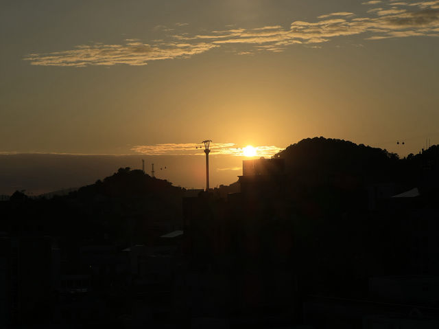 황금빛 노을이 머무는 곳, 유달산 케이블카 황금빛 노을이 머무는 곳, 유달산 케이블카