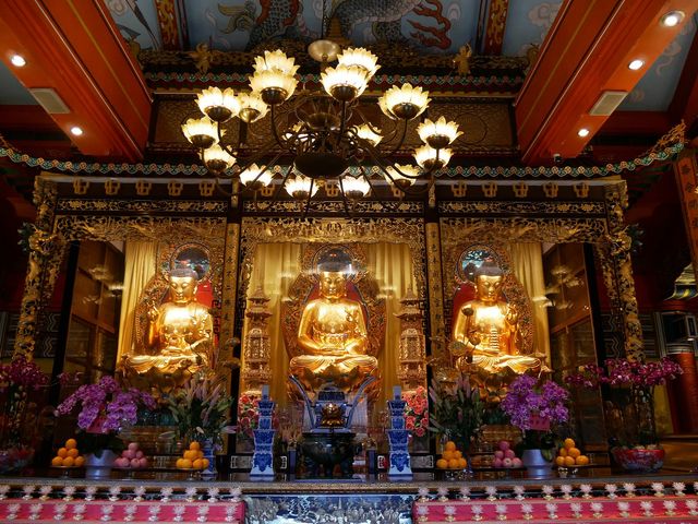 Po Lin (Precious Lotus) Monastery - One of the major attractions at Ngong Ping on Lantau Island