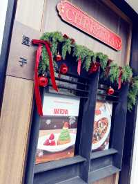 大圍充滿聖誕氣氛的日式咖啡店