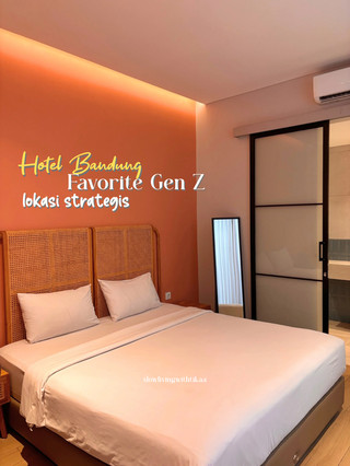 Hotel Comfy Favorit Gen Z dengan Desain Minimalis Modern✨