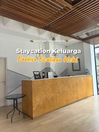 An Aesthetic Boutique Hotel in Downtown Bandung for a Family Staycation.