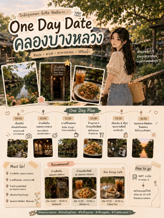 ไปเดต หากิจกรรมทำที่คลองบางหลวง