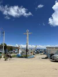 Lake Titicaca is the highest lake in the world 🇧🇴