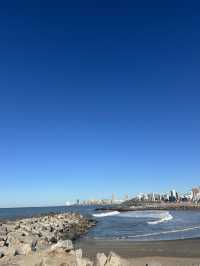 Mar del plata beach vibe. 