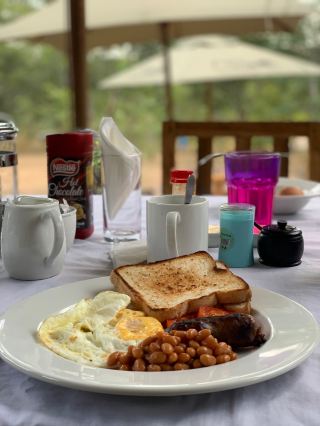 รับประทานอาหารเช้าที่เขตรักษาพันธุ์สัตว์ป่า Nkhotakota