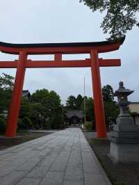 A shrine where you can meet cute "rabbits"