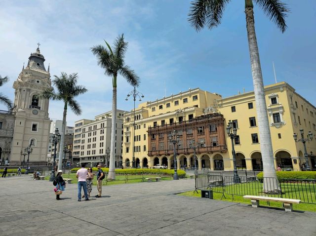 해외여행 페루 리마의 메인광장 Plaza Mayor de Lima