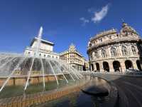 Genova downtown half day walking itinerary
