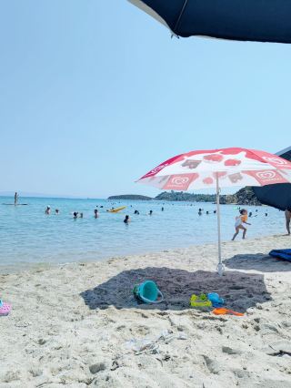 Trani Ammoudia Beach: Crystal Clear Vibes & Chill Spots ✨🌊