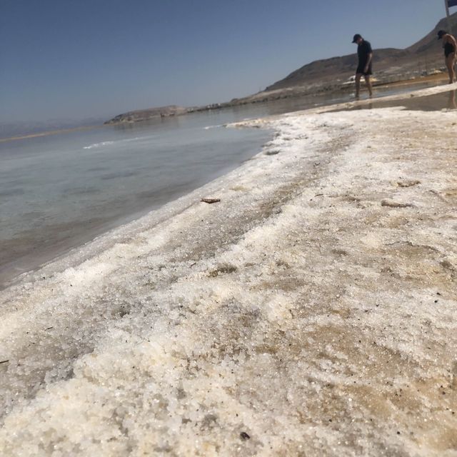 Float .. in the Dead Sea Israel 🇮🇱 