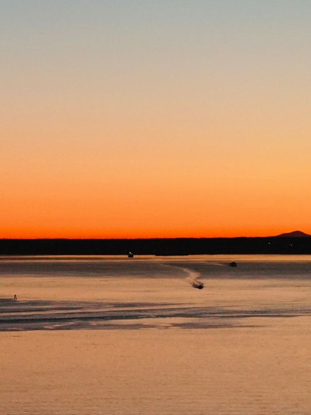 A ticket for a sunset cruise to Seattle.