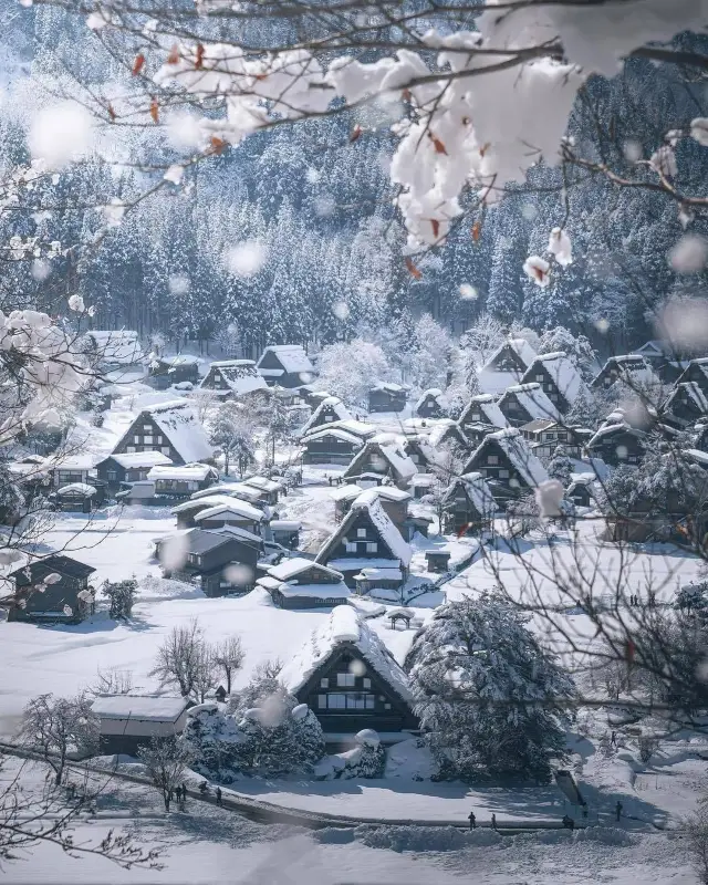 Shirakawa-go in winter