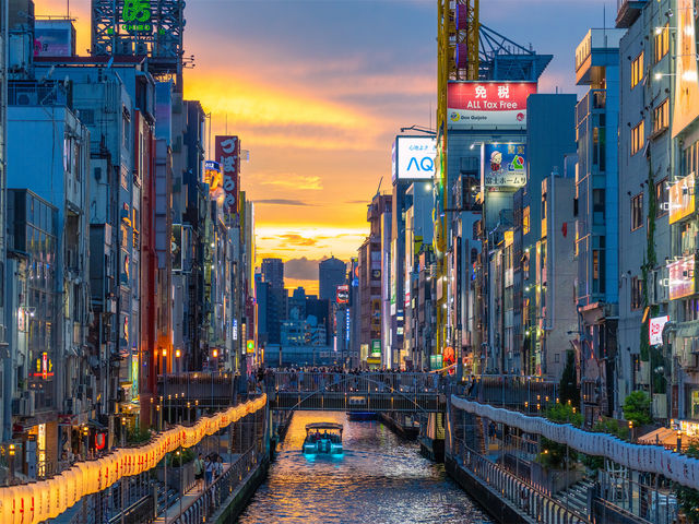 🌄 これらは大阪で訪れるべき必見のトップ観光スポットです！