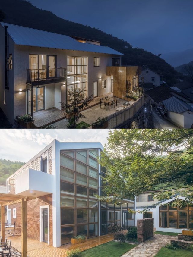 超喜歡那種長在山林間的民宿