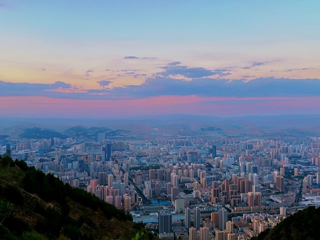 兰州蘭山公園|俯瞰大西北的曼哈頓