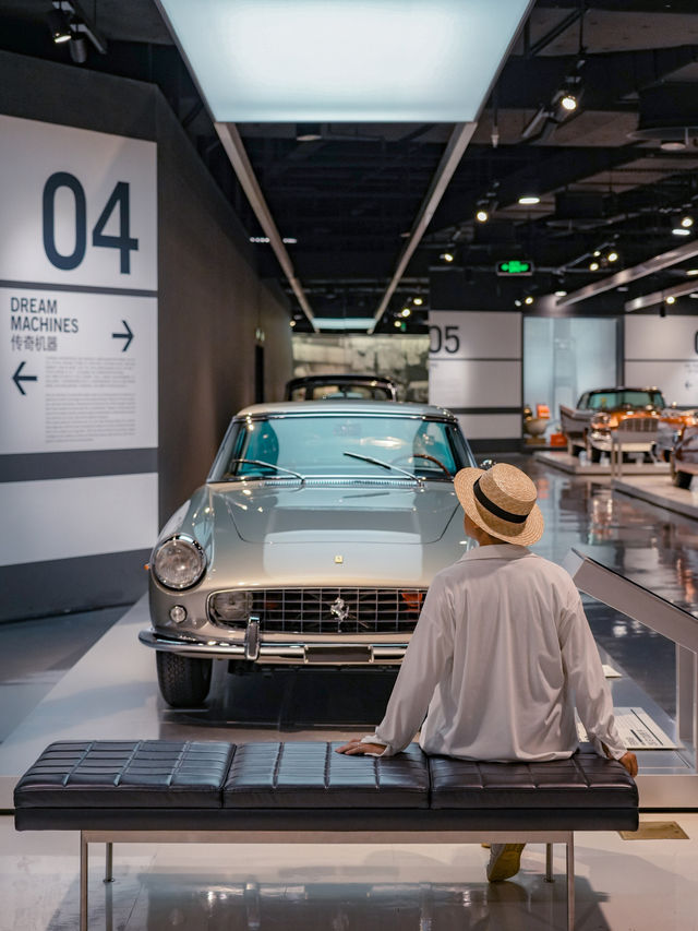 上海汽車博物館太好玩了眼睛實現豪車自由