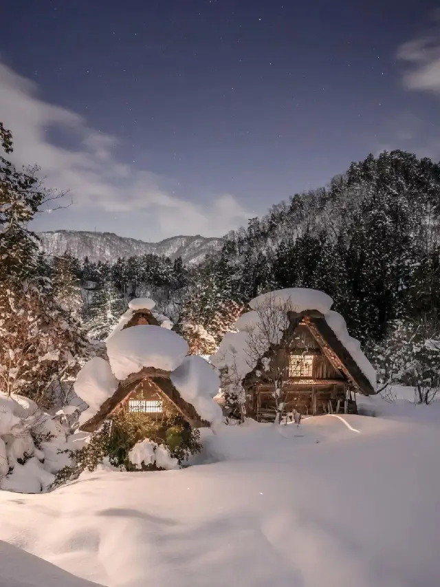 "The Most Beautiful Fairy Tale Village" Shirakawa Village Lighting Event, miss it and wait for a year