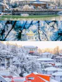 庐山雪景美如畫