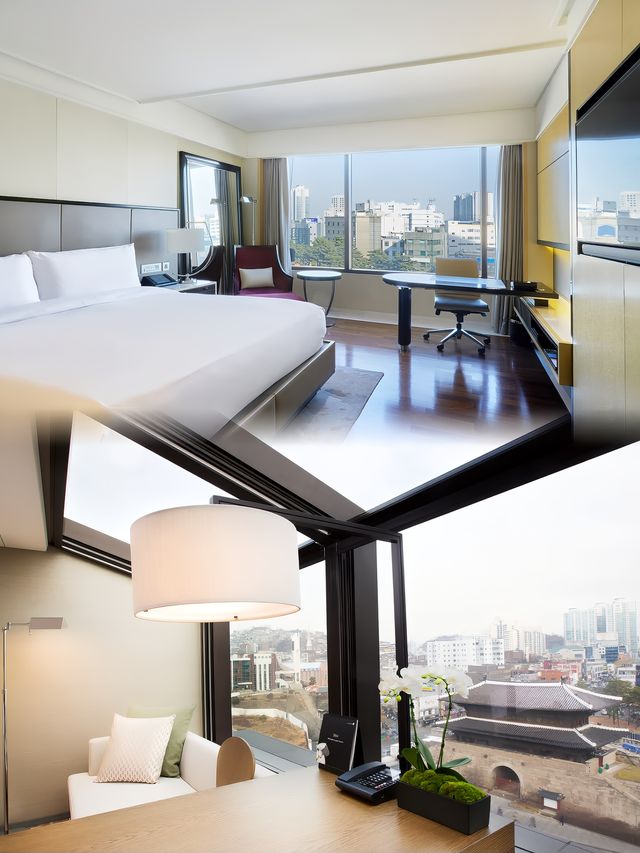 首爾最具代表性的酒店——JW萬豪，俯瞰整個首爾