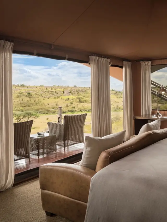 In Kenya> Luxury camp + all-inclusive + plane shuttle