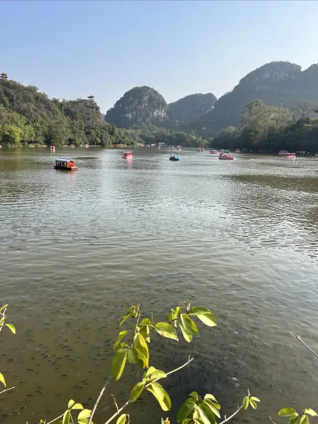 天氣晴朗的時候來龍潭公園走走吧～