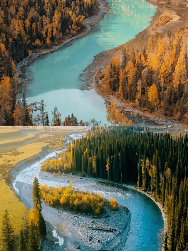 這不是國外，這是我國大好河山新疆喀納斯，無法言語的美！