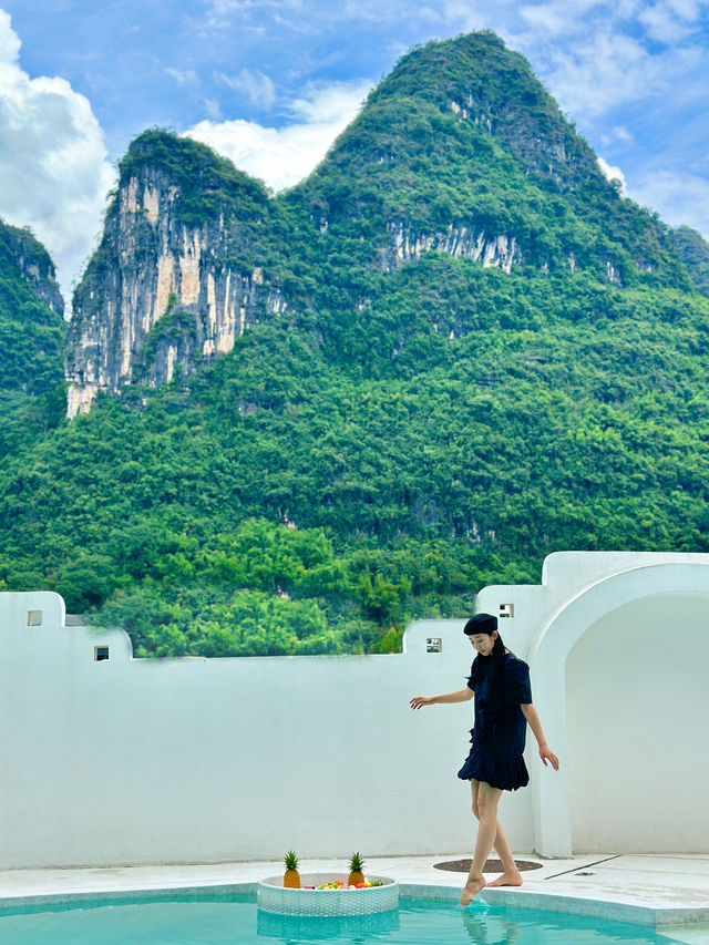 闖進陽朔的聖托里尼Ⅰ看桂林山水