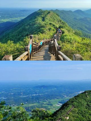太陽山全程獨自徒步 走完所有亭子