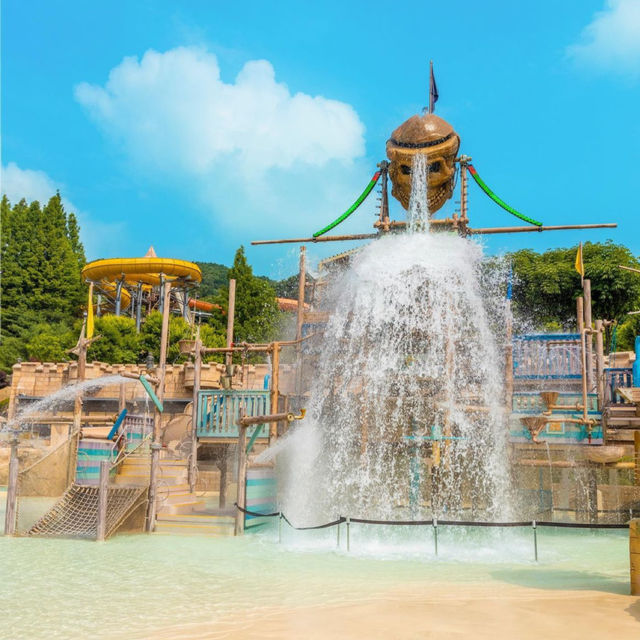 「韓國加勒比水上樂園」夏日狂歡！特色項目，適合避暑！