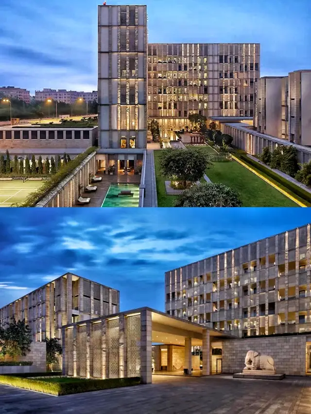 The Lodhi Hotel: A stunning experience of light and shadow.