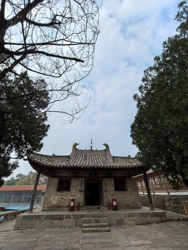 走進山西之唐代遺構天台庵。