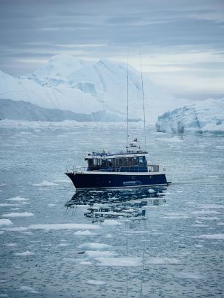 Staying in a lower deck cabin won't stop me from going on an adventure in Greenland. 